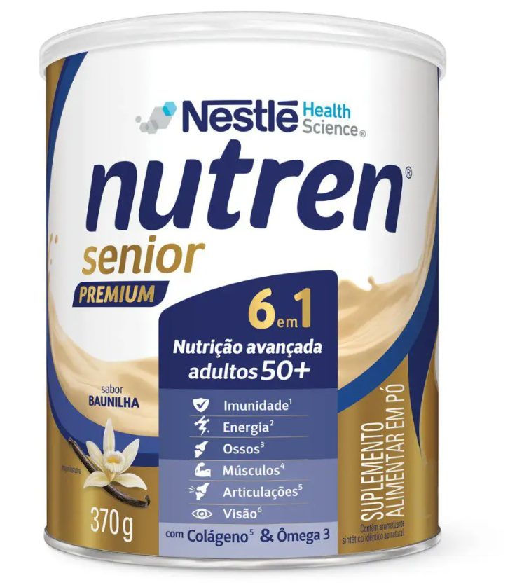 Nutren Senior Premium sabor Baunilha 370g